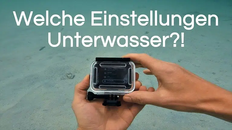 Mehr über den Artikel erfahren GoPro Einstellungen Unterwasser | Tauchen und Schnorcheln