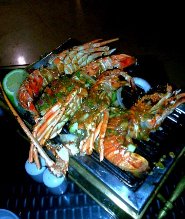 Hilton-Resort-Abu-Dabbab-lobster