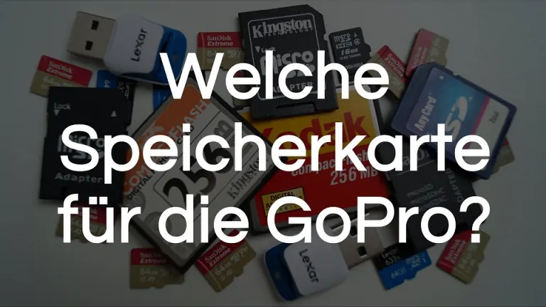 Read more about the article Welche Speicherkarte für die GoPro? | DIESE brauchst du!