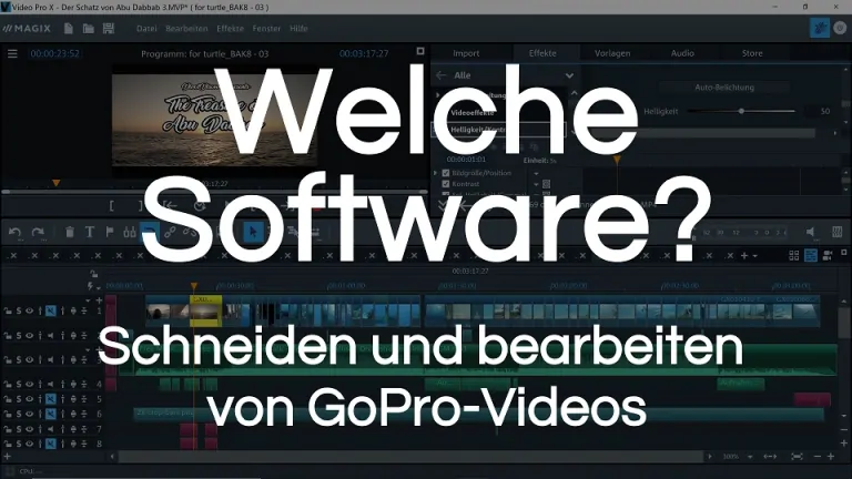 Mehr über den Artikel erfahren Videobearbeitung: Software für Anfänger