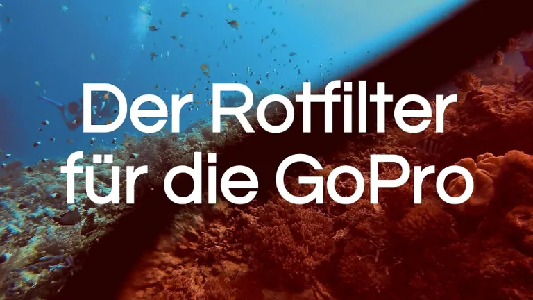 You are currently viewing Rotfilter GoPro | Was macht ein Rotfilter Unterwasser?
