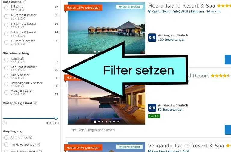 urlaub-online-buchen-angebote-filtern