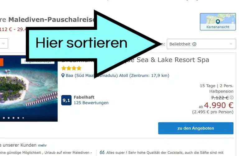 urlaub-online-buchen-angebote-sortieren
