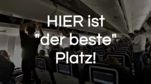 Read more about the article Bester Platz im Flugzeug? | DU hast die Wahl!