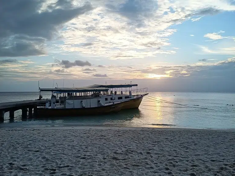 Embudu-Sonnenuntergang