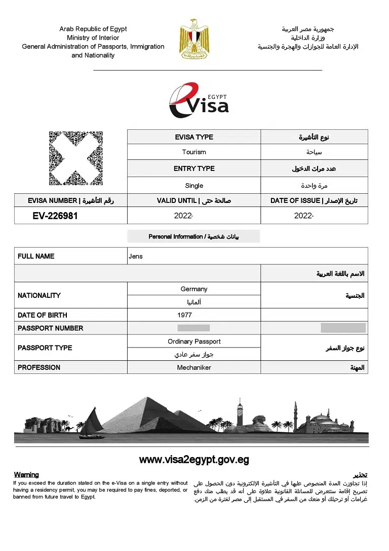 ägypten-einreise-e-visa