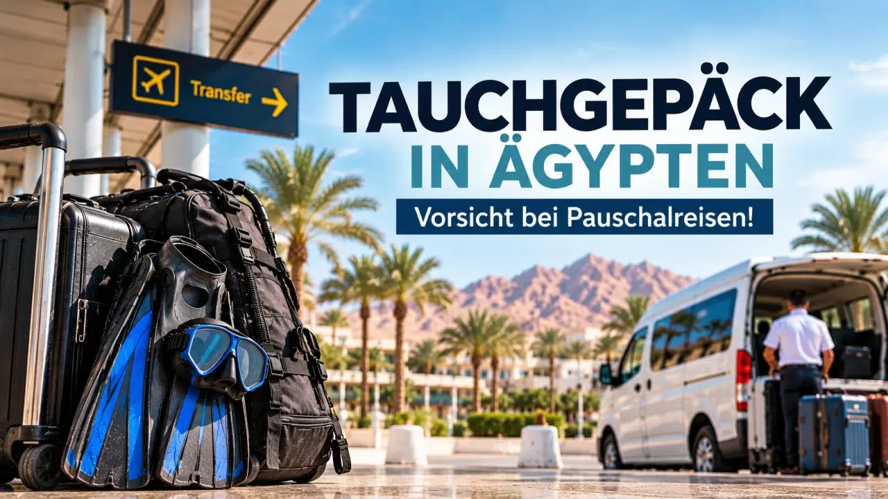 Mehr über den Artikel erfahren Tauchgepäck in Ägypten: Vorsicht bei Pauschalreise!