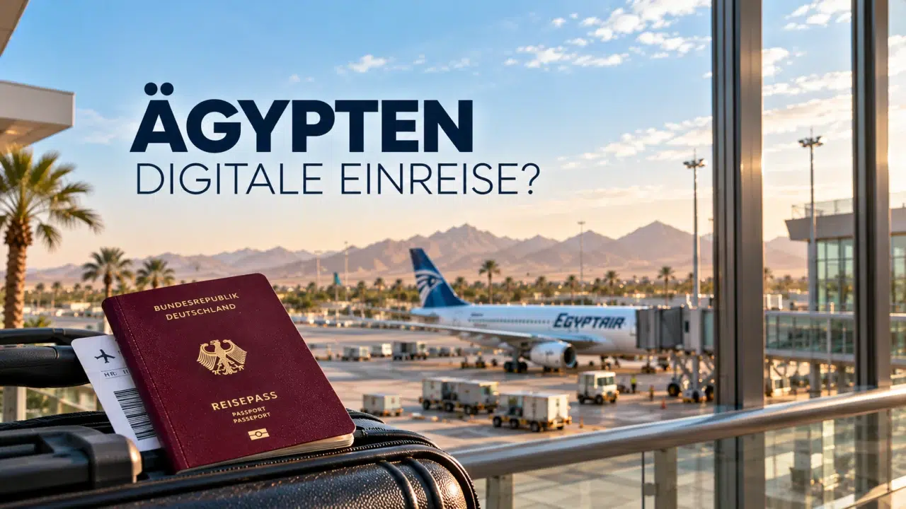 Mehr über den Artikel erfahren Ägypten aktuell: Einreise wird Digital!