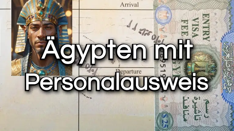 Du betrachtest gerade Ägypten mit Personalausweis: Infos & Erfahrungen