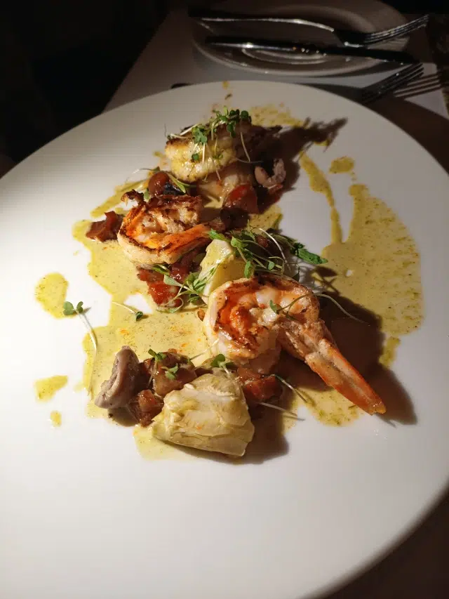 oberoi-sahl-hasheesh-restaurant-vorspeise-gambas